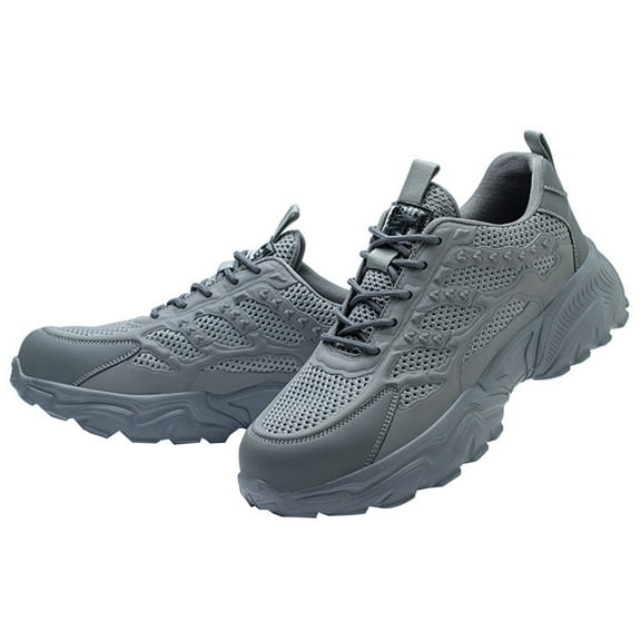 Steel Toe Cap Trainers Men Women Safety Trainers Lightweight Work Shoes Breathable Non-Slip