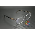 thumbnail image 3 of TOM FORD FT5802-B 020 Rectangular Grey Demo Lens 55 mm Men's Eyeglasses, 3 of 6
