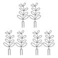 thumbnail image 3 of serony 2pcs/set Garden With Stackable Plant Climbing Trellis Durable And Lightweight black Sharp tail style,2 sets 3Set, 3 of 6
