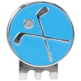 thumbnail image 3 of Golfs Hat Clip Golf Ball Marker Metal Golf Hat Clip Golfing Ball Marker Golf Accessory, 3 of 8