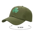 thumbnail image 3 of GDREDA Baseball Cap Three Leaves Pattern Baseball Cap Tongue Outdoor Sun Hat，Pink, 3 of 4