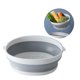 thumbnail image 5 of Escurridor De Alimentos Plegable Cesta De Colador De Cocina Plegable De Doble Capa Contenedor De Lavado De Vegetales Cesta De Almacenamiento Tazón Para Servir Con Huecos Y Tazón De Agua Para Picnic Cateissary HA027995-02, 5 of 7
