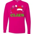 thumbnail image 3 of Inktastic Papa Claus with Christmas Santa Hat and Snowflakes Long Sleeve T-Shirt, 3 of 5