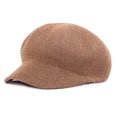 thumbnail image 1 of LinYooLi Summer Men's Retro Net Cap Shading And Breathable Eight -Corner Hats Mushi Hat Spring Summer Female Pumpkin Berets Grass Hat, 1 of 9