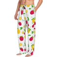thumbnail image 6 of Fuzoiu Strawberry and Lemon Print Men's Pajama Pants,Lounge Pants for Men,Lounge PJ Bottoms,Sleepwear Pants with Drawstring Pockets -XX-Large, 6 of 6