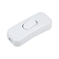 thumbnail image 1 of Interruptor de cordón en línea Uxcell AC 250V 2A On/Off blanco para lámpara de escritorio, 1 of 5