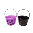 thumbnail image 7 of Tanxxt Promotion Halloween Pumpkin Bucket Plastic Jack O ' Candy Basket Trick or Halloween Bucket Plastic Candy Pumpkin Bucket with Handle Suitable for Halloween Party Supplies, 7 of 7
