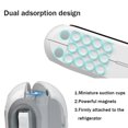 thumbnail image 4 of Safety Cut Magnetic Saran Cling Film Cutter Tin Foil Dispenser for Kitchen, 4 of 10