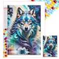thumbnail image 1 of Kit Con Cuentas Cuadradas 5D DIY Del Arte Artesanal 45x65cm, 1 of 9