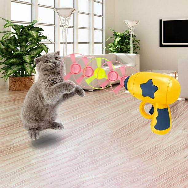 Juego Interactivo de Juguetes para Gatos Salvador Juguetes para buscar gatos Amarillo