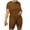 Coffee, variant on ibiyuan 2 Piece Sets For Women Summer Women's Casual Printed Shirt and High Waist Shorts Two Piece Set Comfortable Loose Fit Summer Outfit