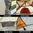 thumbnail image 2 of 6 Person 4 Season Dome Tent, Easy to Set Up for Camping & Hiking, Lightweight & Portable, Green, 2 of 6
