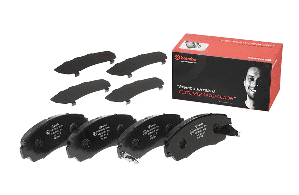 Brembo P28068; Brake Pad; PRIMELINE; FMSI Number D1089-7994/ D1521-7994; Low-Metallic; Set Of 4