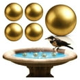thumbnail image 1 of Methold 5 bolas de latón para baño de pájaros, disco de baño, purificador de bolas, placa de cobre reforzada con liberación de Cu 2 para Juguetes para pájaros, 1 of 6