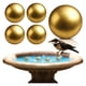 thumbnail image 1 of Methold 5 bolas de latón para baño de pájaros, disco de baño, purificador de bolas, placa de cobre reforzada con liberación de Cu 2 para Juguetes para pájaros, 1 of 6