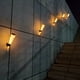 thumbnail image 5 of Paquete de 2 luces solares de pared para exteriores, luces solares decorativas para jardín, luces de patio, aplique de pared LED blanco cálido para exteriores, 5 of 5