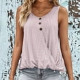 thumbnail image 4 of LSLJS Fashion Women Sleeveless Garment Comfortable Breathable Round-Neck Blouses Tops, Womens Tank Tops, 4 of 6