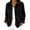 Black women button down shirt a1, variant on Women's Button Down Long Sleeve Shirt Collared Soft Basic Casual Blouse for Fall Winter Solid Open Front Dressy Office, Navy S