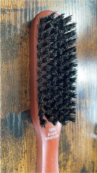 Goody Wood Boar Brush for Smooth, Sleek Styles, Natural Boar Bristles, All Hair Types
