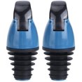 thumbnail image 1 of Dispensador de tapón de boquilla para botella de aceite para vino, salsa de soja, botellas de vinagre, utensilios de cocina, operación con una sola mano (azul marino) Vhermosa ZSY-0710, 1 of 5