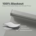 thumbnail image 3 of ShadeMart Customized Free-Stop Cordless Blackout Roller Shades, Thermal-Insulated Easy Install Window Blinds for Home Office Bedroom (Grey, 22'' W x 108'' H), 3 of 7