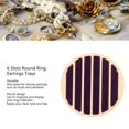 thumbnail image 4 of Bandejas para aretes ANGGREK Insertos para Soporte de Anillos Madera maciza 6 Ranuras, 4 of 7