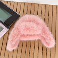 thumbnail image 5 of D-GROEE Winter Hat Women Winter Imitation Mink Lei Feng Hat Thickened Warm Ski Coldproof Earflap Hat, 5 of 8