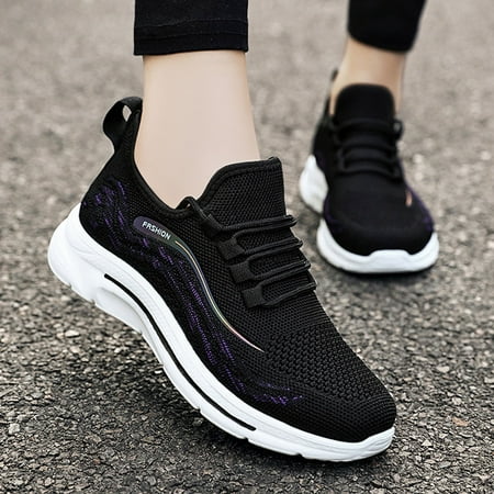 

Ladies Shoes Lace Up Mesh Breathable Fashion Comfortable Shoes Casual Shoes Running Shoes Sneakers for Women Size 7 Womens 996 V2 Sneaker Sneakers Womens Running Colorful Sneakers for Women 7.5