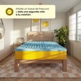 thumbnail image 2 of Cubre Colchón Nooz Memory Foam Infusionado con Gel 5cm Individual Azul, 2 of 6