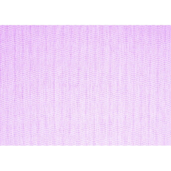 Ahgly Company Indoor Rectangle Solid Purple Modern Area Rugs, 8' x 10'