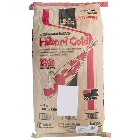 Hikari Gold Koi Food Mini Pellet - 22 lbs