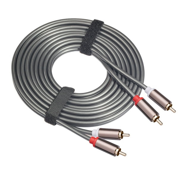 Soundbar for Tv Speaker Wire Soundbars for Tv Hifi 2Rca to 2 Rca Rca Cable Ofc Av Audio Cable 1M 1.8M 3-M 5M 10M for Tv Dvd Amplifier Subwoofer Soundbar Speaker Wire