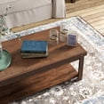 thumbnail image 5 of Mikeor Furniture Sausalito 48" Coffee Table, No Assembly Required, Whiskey Finish C4B191, 5 of 10