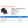 thumbnail image 2 of Fuel Filter - Compatible with 1997 - 1999 Acura CL 1998, 2 of 2