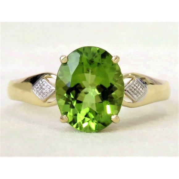 2.5 Cts Natural Peridot Gemstone 925 Silver Wedding Ring Cut Back To School Ring Anniversary For Her, Antique Promise Ring, Minimalist Ring