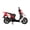 Red, variant on X-Pro Brand New 150 Gas Moped Scooter, 13" Aluminum Wheels, Electric/Kick Start Large Headlights!