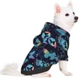thumbnail image 2 of Gaeub Blue Butterfly Dog Hoodie Sweatshirts Warm Dog Clothes for Small Dogs,Puppy and Cat Costume-Medium, 2 of 7