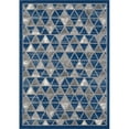 thumbnail image 1 of L-Baiet CH894B57 5 x 7 ft. Marisol Geometric Rug, Blue, 1 of 4