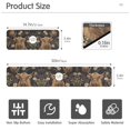 thumbnail image 3 of Yayeee Faucet Mat for Kitchen Sink 14.7" Diatomite Long Splash Guard Pad, Cows and Flowers, 3 of 7
