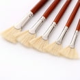 thumbnail image 6 of Artist Paint Brush Set Painting Brush Round and Flat Tips Bristle Hair Brush Perfect for Watercolor, Acrylic Painting, 6 of 8