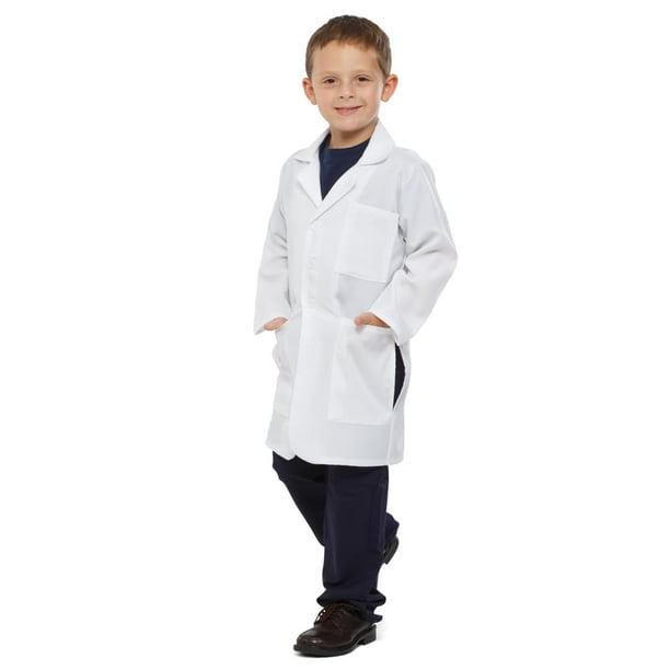 Disfraz de medico para ninos Lab Coat Dress Up America color blanco Walmart en linea