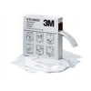 3M 5'' X 50' White Polypropylene And Polyester High Capacity Folded Sorbent, Perforated Every 16''