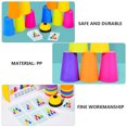 thumbnail image 2 of KAKOWELY 1 Set Stacking Cup Battle Toy Kids Stacking Games Toy Educational Stacking Toys,3.94X"X2.76"X2.76", 2 of 5