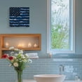 thumbnail image 5 of Canvas Print Wall Art Oil Paintings Black Blue Camouflage American Flag Picture Prints Artwork for Living Room Kitchen Bathroom Bedroom,Stretched and Framed Ready to Hang,Old Wooden Plank, 5 of 9