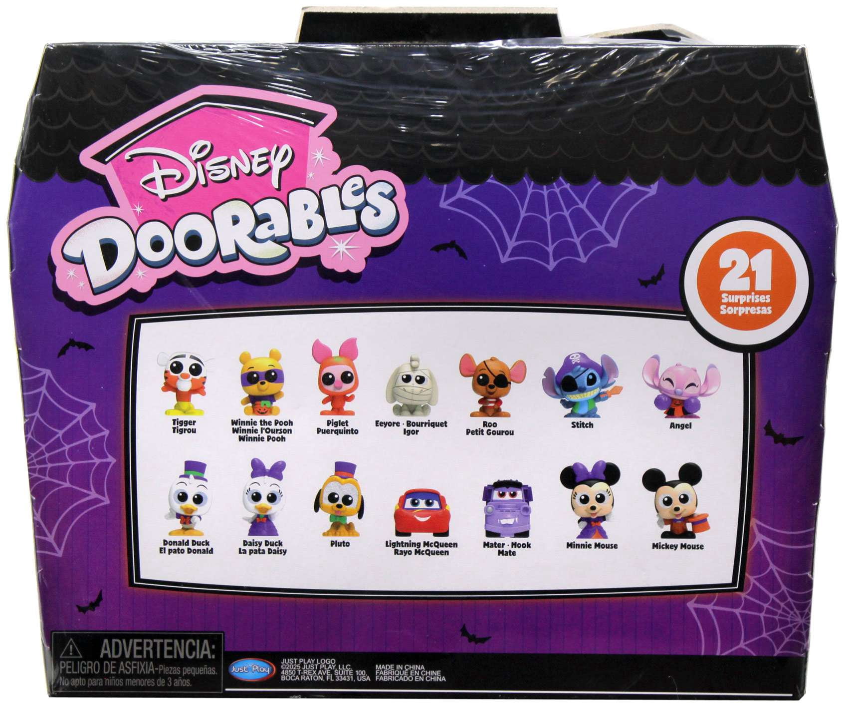 Disney Doorables Haunted Halloween Figures Countdown Calendar (21 Surprises)