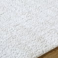 thumbnail image 7 of Livabliss Area Rugs for Living Room, 5x7 Sacramento Shag Modern White Rug, Bedroom Dining Room Home Decor Stain Resistant Carpet (5'3" x 7'), 7 of 7