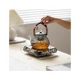 thumbnail image 2 of Crystal Glass Tea Maker High-end Electric Ceramic Stove Household Tea Maker Heat-resistant Lifting Beam Teapot Steaming and Boiling Teapot Set, 2 of 11
