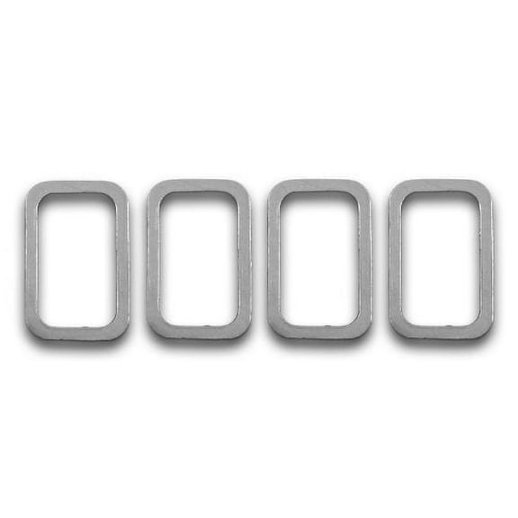 Remflex Inc. 3034 REM3034 FORD BASSANI GRAPHITE EXHAUST GASKET - GREY Fits select: 1997-2004 FORD F150, 1991-1997 FORD RANGER