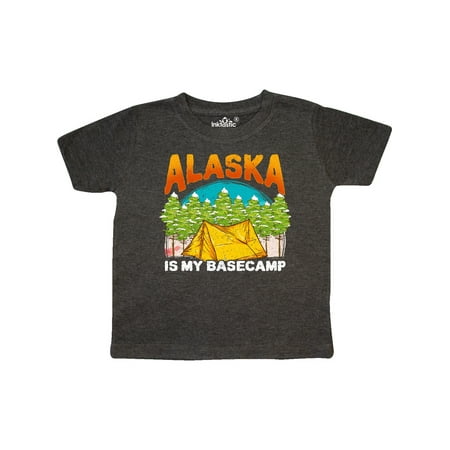 

Inktastic Alaska Camping Vacation Gift Toddler Boy or Toddler Girl T-Shirt