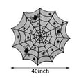 thumbnail image 4 of Heliisoer Halloween Decorations Sets Halloween Tablecloth Spooky Spiderweb Lace, 4 of 4
